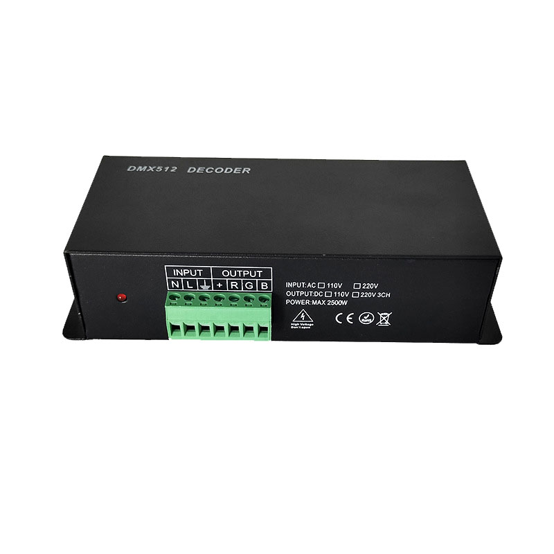 Synchronous Control DMX Decoder RF Remote Control 110V 220V RGB LED Strip Synchronous Control DMX Decoder RF Remote Control 110V 220V RGB LED Strip